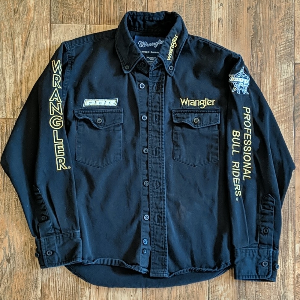 Kids Wrangler PBR button up